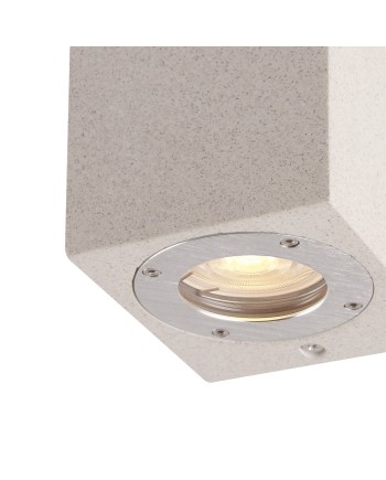 LEVI * APLIQUE EXTERIOR BLANCO IP65 2L*GU10